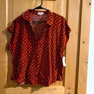 Bailey + Chloe Blouse Size L